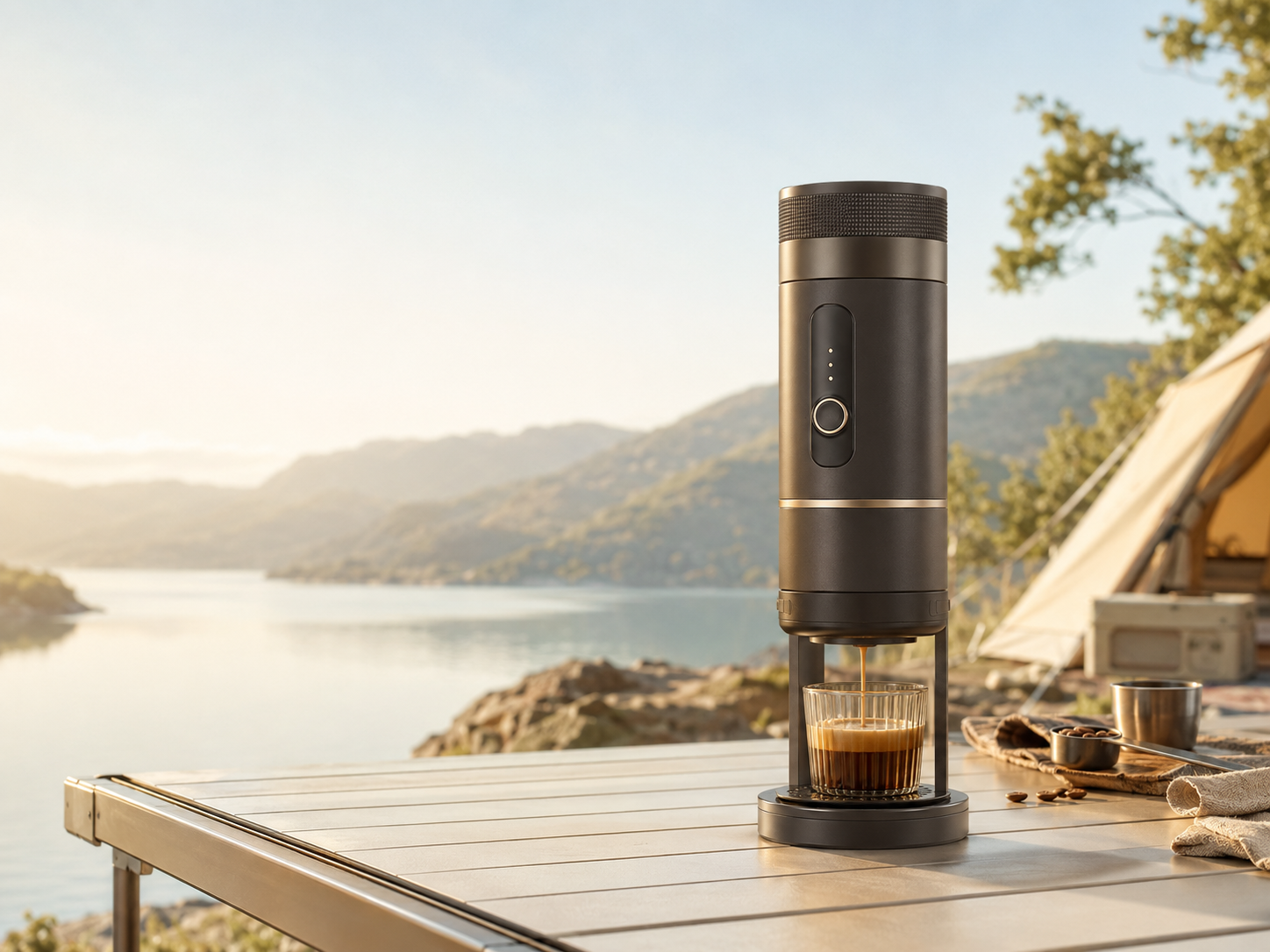 Portable Espresso Maker concept preview